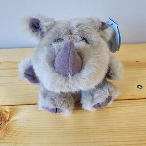 Purrfection MJC Vintage Cushy Critter Plush Toy Small‎ 1990s Collectible Retro